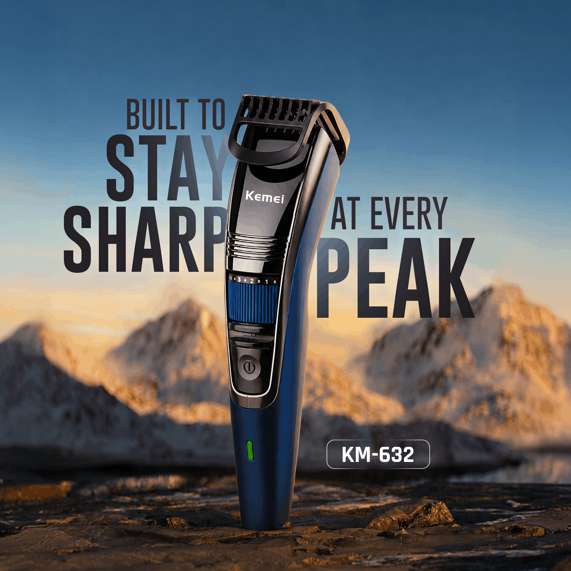 Kemei KM-632 - Professional Hair Clipper