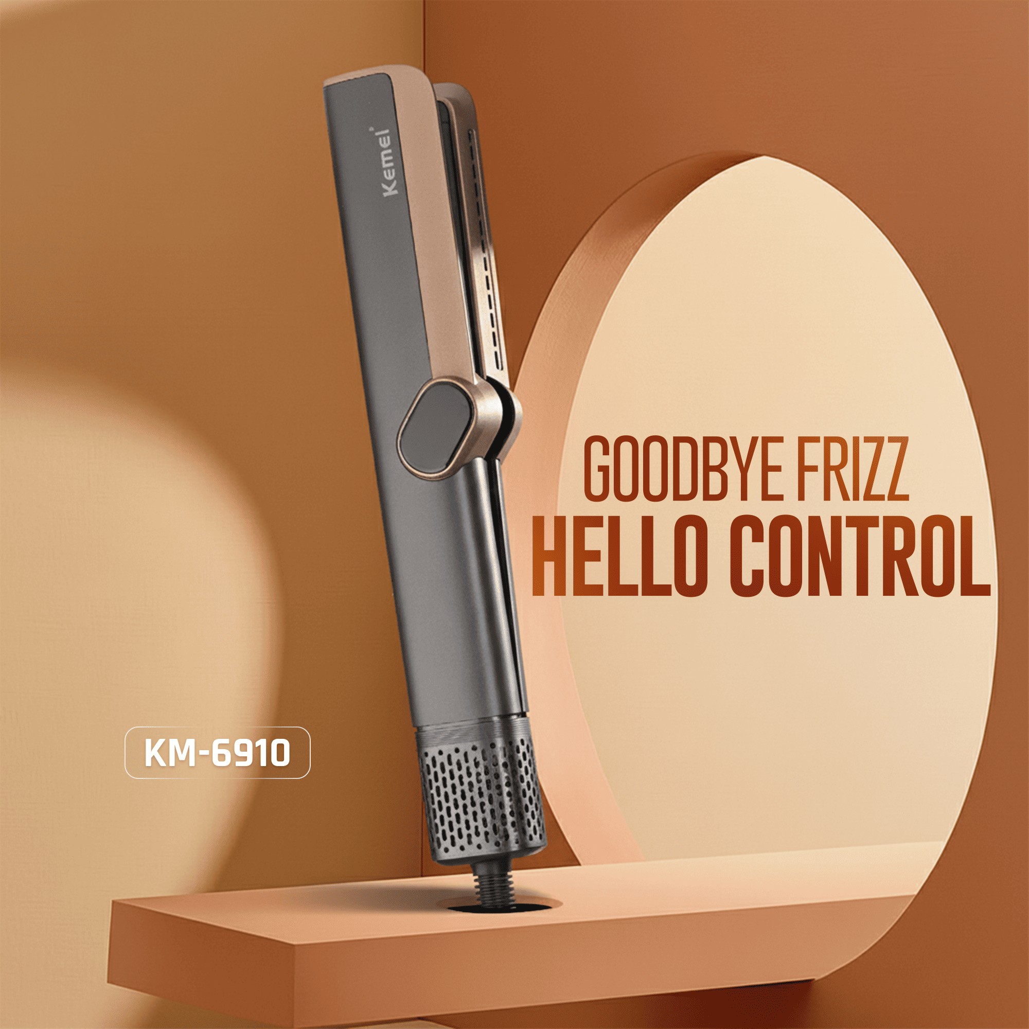Kemei KM-6910 – Professional Hair Straightener