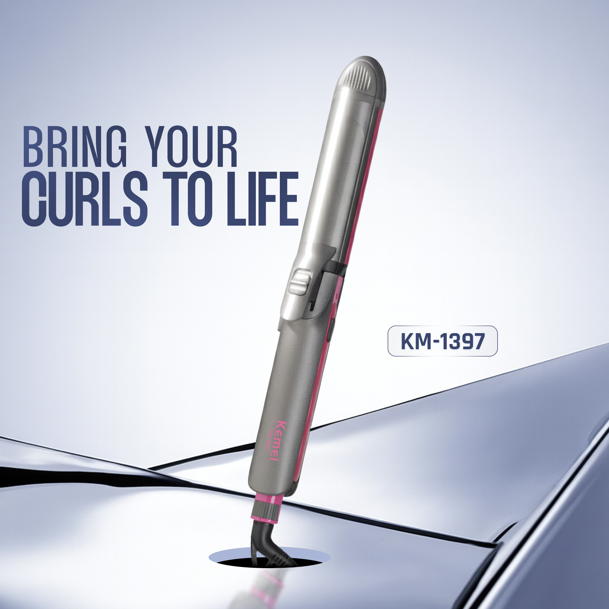 Kemei KM-1397 – 4-in-1 Hair Beauty Styler