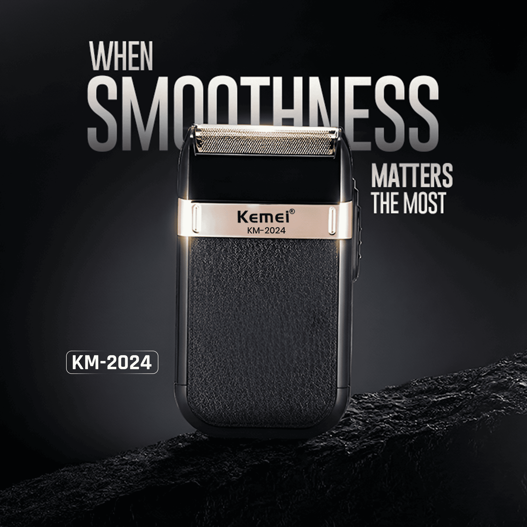 Kemei KM-2024 – Classic Reciprocating Shaver