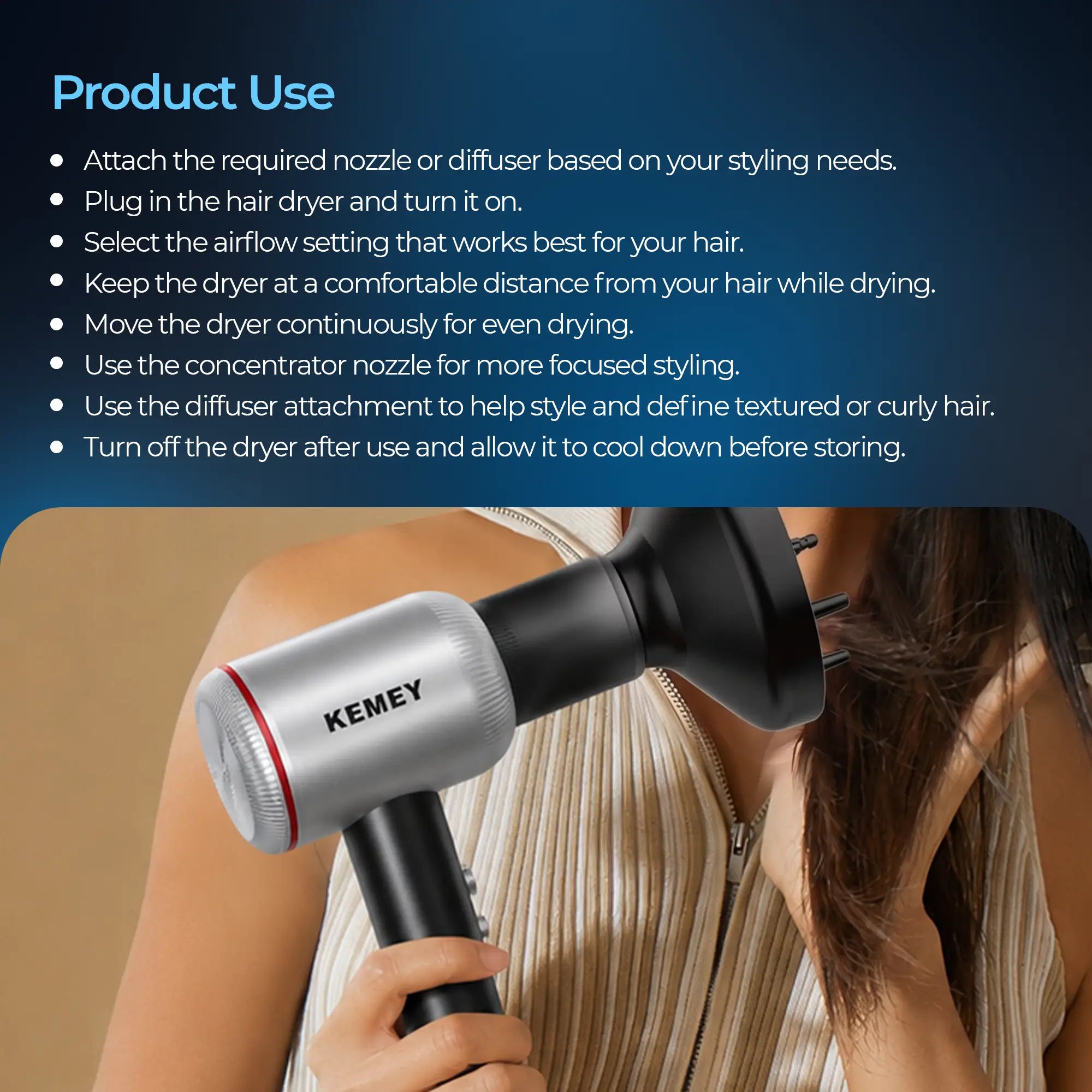 Kemei KM - 6898