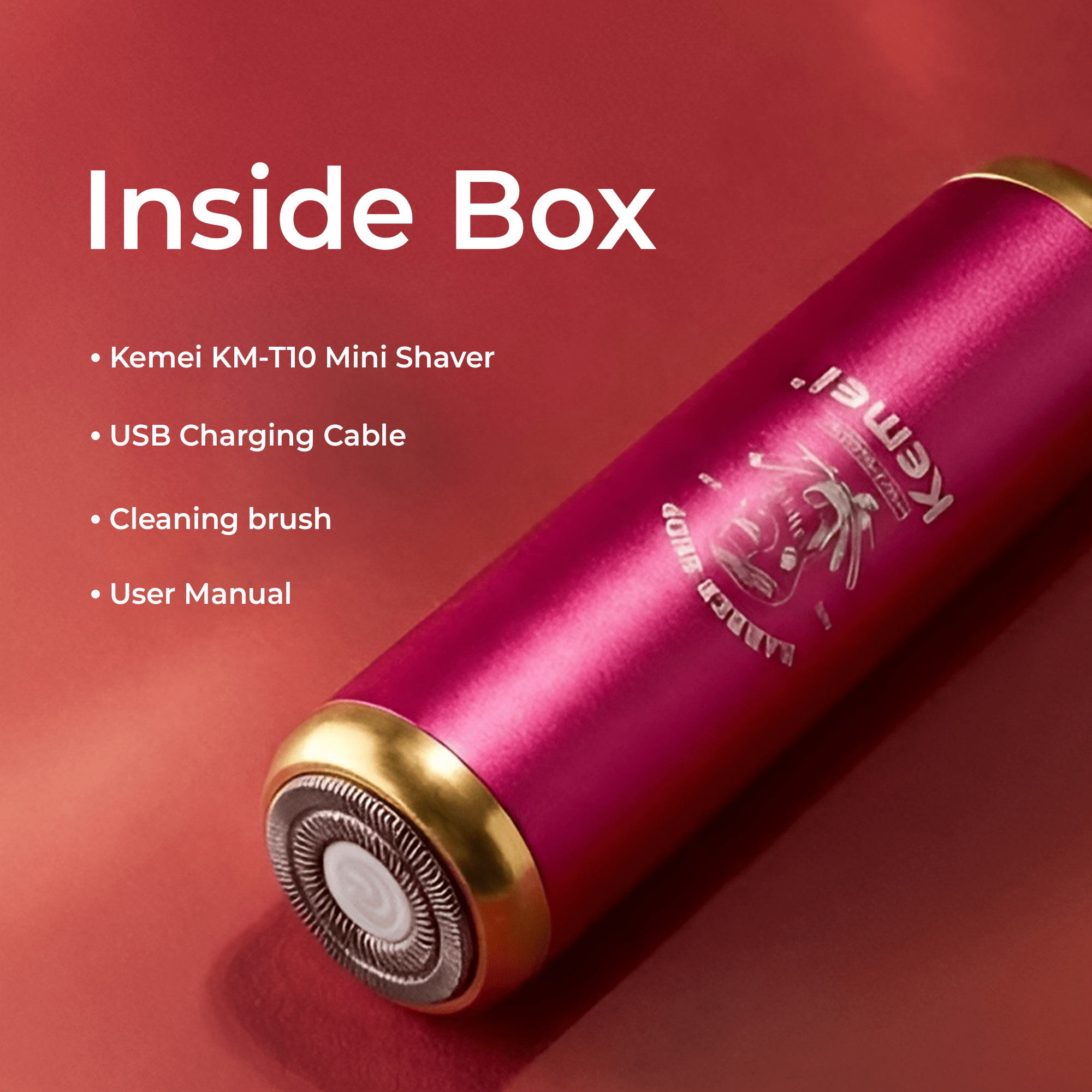 Kemei KM-T10 Professional Mini Shaver