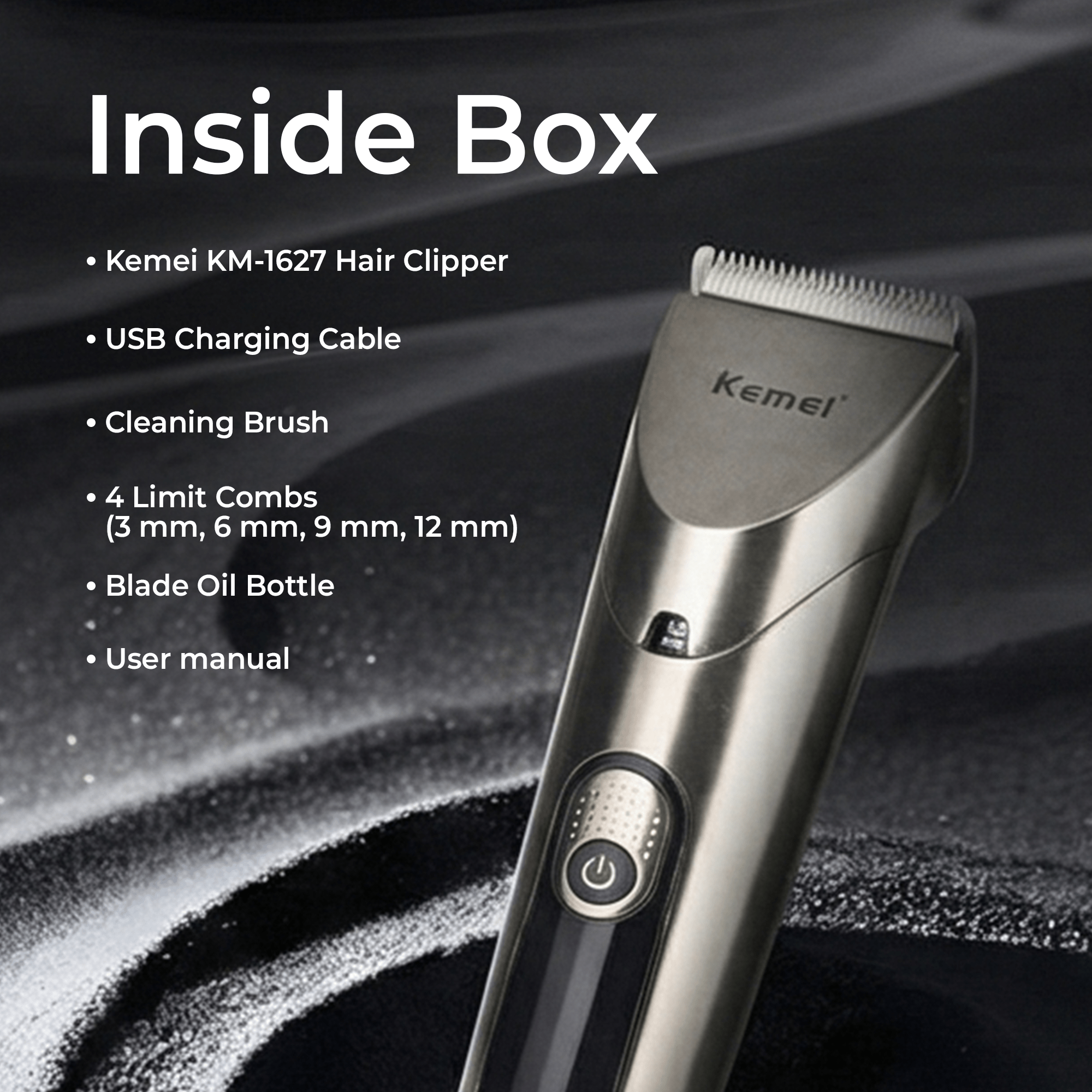 Kemei KM-1627 Professional Hair Clipper