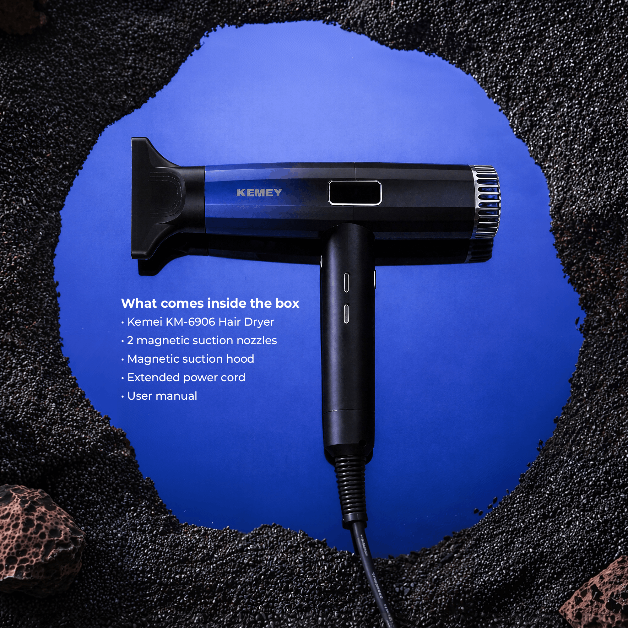 Kemey KM-6906 Hair Dryer