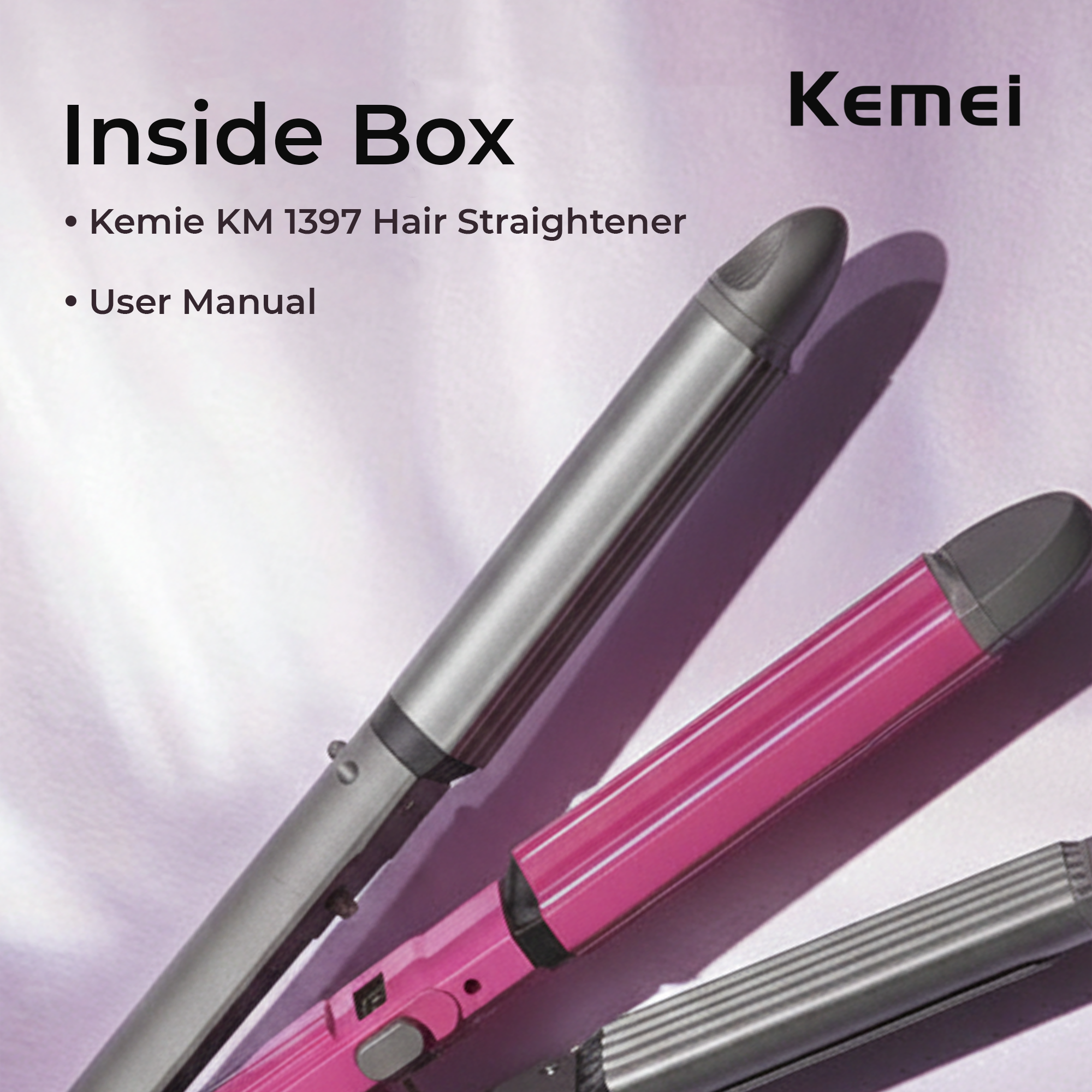 Kemei KM-1397 – 4-in-1 Hair Beauty Styler