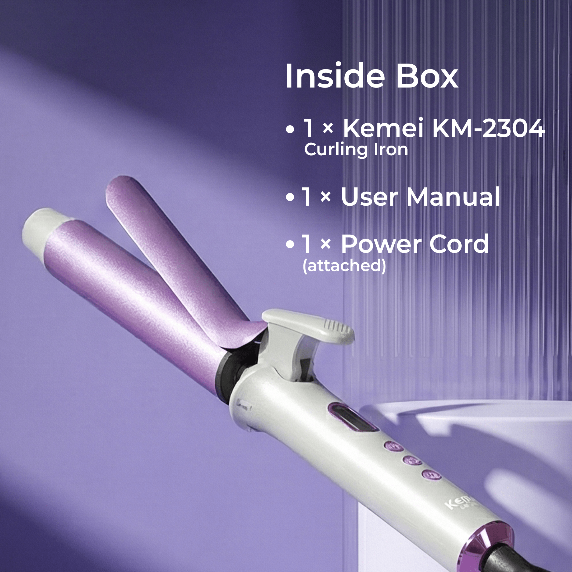 KM-2304 – Professional Hair Curl