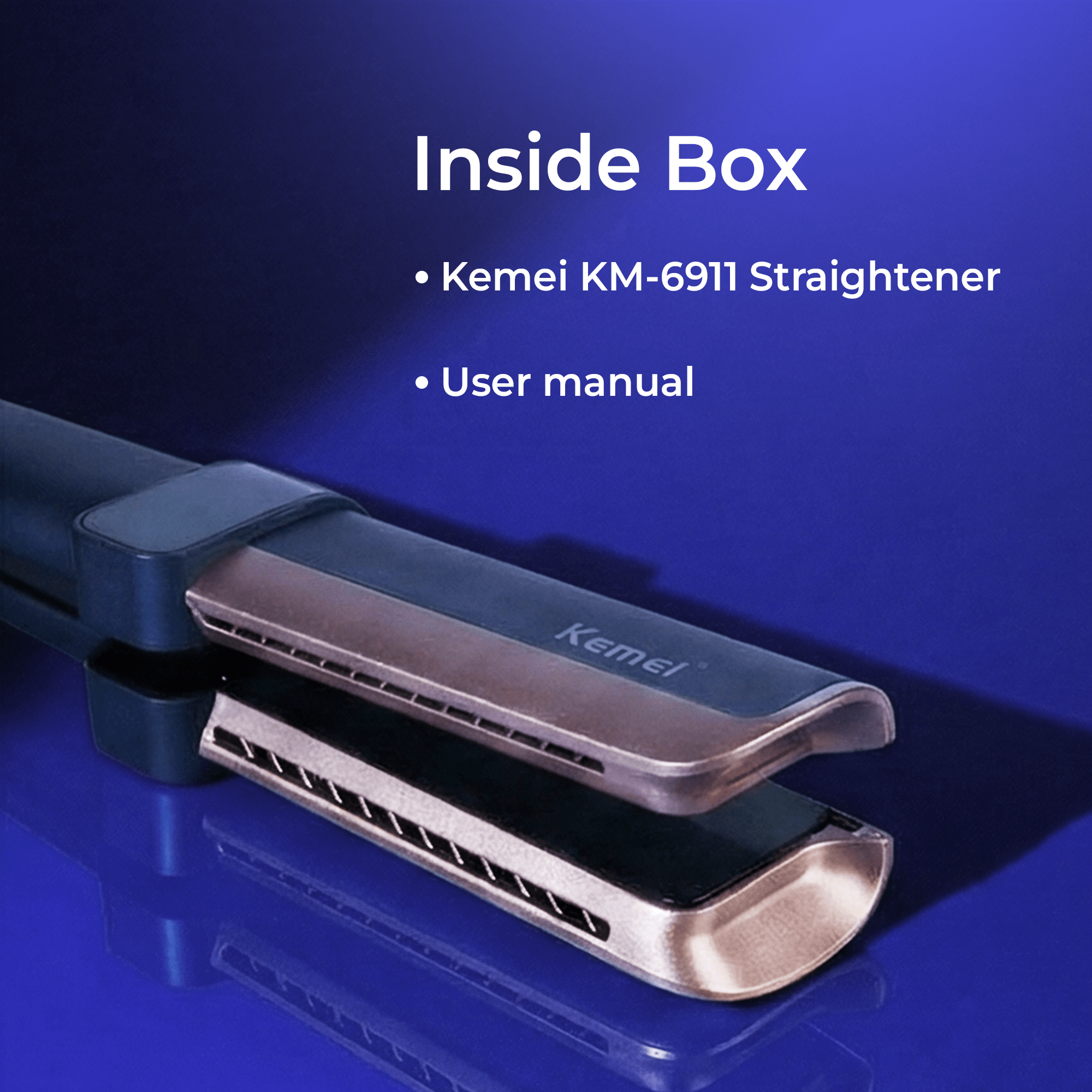 Kemei KM-6911 – Professional Hair Straightener